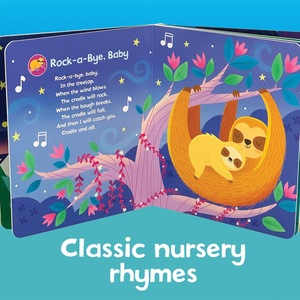 Livre audio interactif sensoriel amusant Premières chansons du bébé au coucher 6 chansons chantantes <span class=keywords><strong>pour</strong></span> enfants Le chant des enfants apprend - Product Image 3