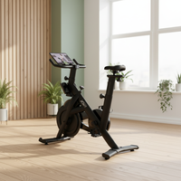 Vélo d'Appartement Xburn Music Wheel M1 – Appareil de Cyclisme Stationnaire en Métal pour Entraînement à Domicile – Exercice Jambes et Dos