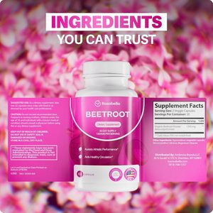 Capsules de betterave végétalienne en usine transfrontalière 398mg bouteille de <span class=keywords><strong>vitamine</strong></span> C de qualité supérieure pour la détox naturelle et la détox. - Product Image 4