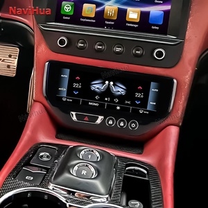 NaviHua สำหรับ Maserati Gran Turismo GT 2007-2015 ชุดอัพเกรดรถยนต์ หน้าจอสัมผัส AC ขนาด 7 นิ้ว แผงควบคุมเครื่องปรับอากาศ แผงควบคุมระบบปรับอากาศในรถยนต์ - Product Image 1