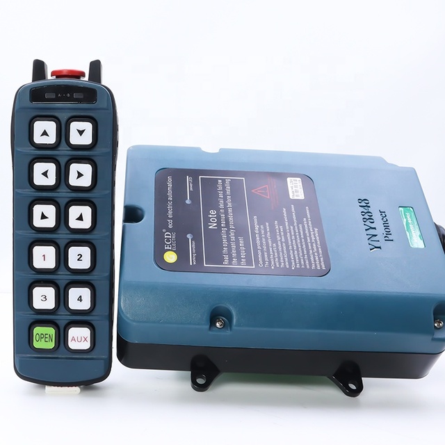 Factory Price Wireless Industrial Radio Remote Control 12-Button Electric Hoist Lifting Waterproof with Rolling Code