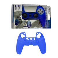 Peau de contrôleur en silicone pour contrôleur PS5, housse de protection anti-dérapante cloutée pour contrôleur PS5, poignée en silicone pour contrôleur PS5