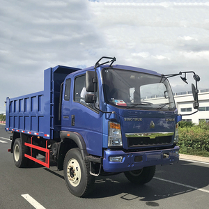 Camion benne mini-pompier Sinotruk Homan 4x2 8 tonnes, 6 roues, diesel, pour carrière et construction - Product Image 1