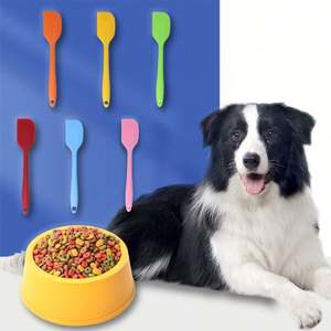 Pet Canning Spoon <b>Cat</b> <b>Wet</b> <b>Food</b> Mixing Spoon Multi-Purpose Silicone Spatula <b>Food</b> Spatula - Product Image 2