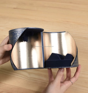 กล่องของขวัญทรงกระบอกกระดาษแข็งแข็งบรรจุภัณฑ์แบบกำหนดเองหรูหราบรรจุภัณฑ์กระดาษทรงกระบอก - Product Image 3