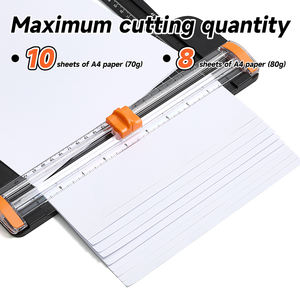 A5 آلة قص الصور الورقية قصاصات القصاصات آلة قطع المكاتب لقصاصات الصور - Product Image 3