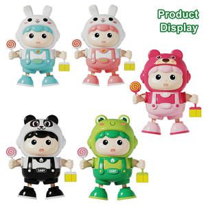 Jouet robot chantant et dansant en plastique personnalisé en forme de grenouille électrique lumineux pour les enfants, cadeau d'anniversaire de Noël - Product Image 6