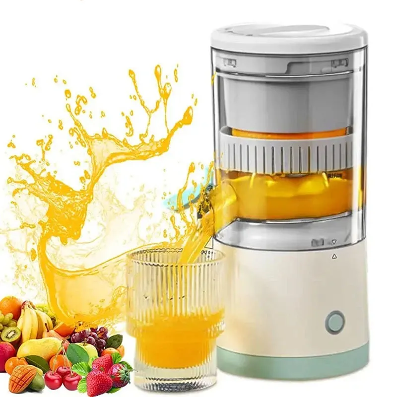 Amazon Hot Selling 2023 Rechargeable Electric Juicer Wireless Portable Multifunctional Orange Juice Machine