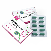 Capsules de perte de poids à base de plantes pour adultes, fibres alimentaires Tenghuang, métabolisme sain, digestion et fonction immunitaire, marque exclusive