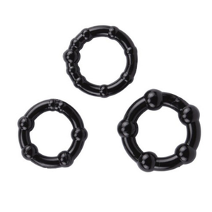 Großhandel Silikon Penisring Sexspielzeug Verzögerungsring Set Erektionshilfe Penisvergrößerer - Product Image 3