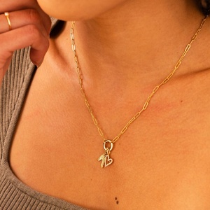 Breloques DIY anti-ternissement et étanches, plaquées or 18 carats PVD, en acier inoxydable, vente en gros, pendentifs personnalisés pour la fabrication de bijoux - Product Image 5