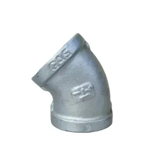 Galvanized 45-Degree Pipe Fittings Elbow