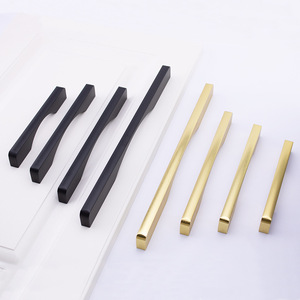 Aluminum Alloy Cabinet Handle Bar Durable Minimalist Design For Wardrobe Furniture Drawer Bathroom Cupboard - Product Image 3