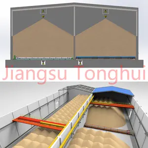 Recuperador automático para manejo de materiales a granel