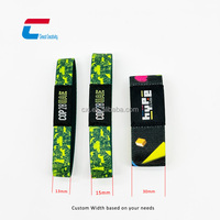 Pulsera de Moda con Logotipo Personalizado Impreso, Etiqueta NFC Programable de Poliéster, Control de Acceso, Pulsera Elástica