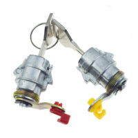 Ensemble de cylindres de serrure de porte et clés pour Toyota Corolla Hilux & Geo Prizm 1988 1989 1990 1991 1992 69051-12210 69052-12210