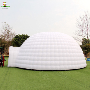 Tienda de campaña inflable gigante personalizada para nadar con cubierta de piscina para fiesta/precio Estructura de construcción inflable blanca para boda - Product Image 5