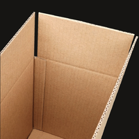 Grande boîte d'expédition écologique en usine boîte en carton d'expédition ondulé de taille personnalisée fabrique une grande boîte postale en carton ondulé personnalisée