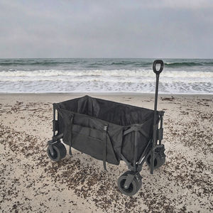 Carrito de Camping Plegable Resistente de Acero Inoxidable con Cuatro Ruedas, Plataforma para la Compra, Capacidad de 190L, OEM WOQI - Product Image 2
