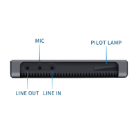 UC5000 Ultra Low Latency Professional 4K60 Zero Lag Passthrough Dual HDMI Video Grabber avec entrée micro pour audio et vidéo professionnels