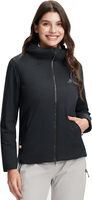 Veste matelassée imperméable légère et chaude pour femme Pioneer Camp avec isolation PrimaLoft Gold, idéale pour la randonnée en hiver
