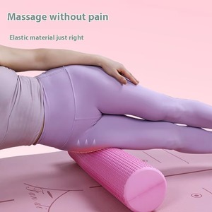 Rouleau en mousse EVA Machalon Pilates Yoga <span class=keywords><strong>30</strong></span>*9.5cm, haute densité, écologique, durable, logo et couleur personnalisés, rouleau de massage - Product Image 6