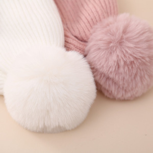 Mũ len mùa đông tùy chỉnh cho trẻ em từ 3-8 tuổi, mũ có tai, chất liệu len dày giữ ấm cho bé gái bé trai với họa tiết ngụy trang - Product Image 4