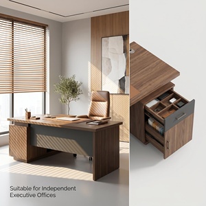 Scrivania da Ufficio Ergonomica Serie Twilight, Moderna e Minimalista, Ecologica e Resistente, Postazione di Lavoro Singola per Computer - Product Image 3