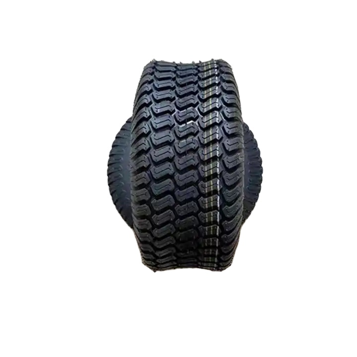 Set Of 2 Turf Tire With Wheel, 15x6-6-4PR Lawn Mower Tire With Wheel & Tractor Turf Tire With Wheel & Garden Tire With Wheel
