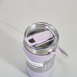 Termo de vacío de acero inoxidable 304 de doble capa portátil, creativo, de gran capacidad, diseño moderno, taza para bebidas de café, incluye - Product Image 2