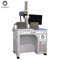 Mesin Penanda Laser Serat Sistem Visi Fokus Otomatis dengan Penentuan Posisi Visual CCD Harga Kompetitif