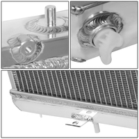Pièces automobiles, radiateur en aluminium à 2 rangées pour Lexus LX570 / Toyota Land Cruiser 5.7L V8 2008-2020, réservoir d'eau du moteur 1640050380