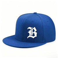 Topi Bisbol Snapback Pria Baru yang Dapat Dikustomisasi dengan Patch Samping Poliester OEM ODM Desain Sendiri