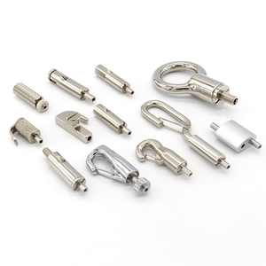 Système réglable Pince à câble <span class=keywords><strong>Suspension</strong></span> au plafond Pince à crochet Pince à câble métallique Lampe suspendue Vente chaude Métal - Product Image 1