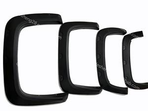 เปลวไฟบังโคลนสำหรับ JMC Grand Avenue dadao Pro 2024 + <span class=keywords><strong>รถ</strong></span><span class=keywords><strong>กระบะ</strong></span>อุปกรณ์เสริมรถยนต์ซุ้มล้อ - Product Image 2