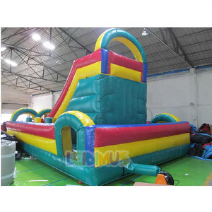 Thổi lên trẻ em Người lớn nhà bị trả lại không khí trượt Inflatable khóa học trở ngại thương mại Nhà bị trả lại các khóa học trở ngại - Product Image 2
