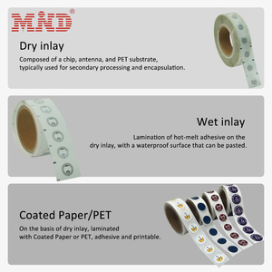 Tùy chỉnh <span class=keywords><strong>Mini</strong></span> RFID NFC <span class=keywords><strong>Tag</strong></span> 15mm 25mm 30mm Ntag215 ntag216 NFC Nhãn dán nhãn tròn - Product Image 4