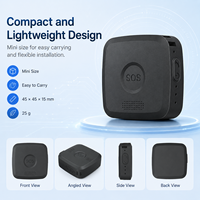 Mini traceur GPS personnel portable P8 GSM GPRS avec alarme d'urgence SOS pour la sécurité des personnes âgées, des enfants et des animaux domestiques