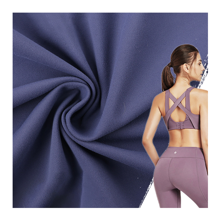 76% Nylon 24% Spandex Rib Sportswear Activewear Excellent Elasticity Comfortable Fabric Multiple Colors Lingerie Dress Girls