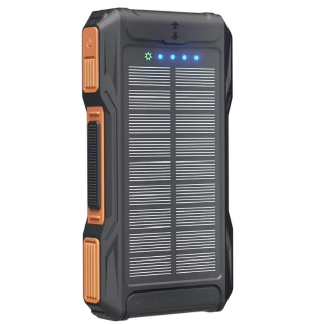10000mAh Waterproof Solar Hand Crank Power Station Emergency Portable Charger Portable Power Bank