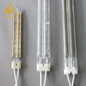 Công nghiệp trong suốt Chai thủy tinh màu vàng thổi máy hồng ngoại sợi carbon đèn bóng đèn <span class=keywords><strong>halogen</strong></span> 500W-3000W để sấy khô - Product Image 4