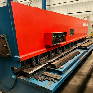 Cizalla Hidráulica de Viga Oscilante, Máquina Industrial para Cortar Láminas Metálicas, para Procesamiento de Placas - Product Image 3