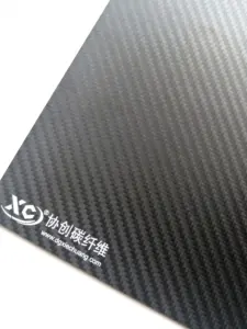 Custom Size 3K Twill Matte Real Carbon Fiber Mouse Pads Deck Mats