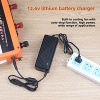 Chargeur de batterie au lithium haute puissance 12,6 V CC 5A/8A/10A pour batteries polymères 18650 (nouvelle énergie) – Adaptateur secteur