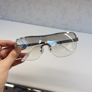 Gafas Deportivas de Moda con Montura Semi-Redonda, Protección UV400, Resistentes al Viento, para Ciclismo, Multifuncionales, Protección Solar para Mujer - Product Image 2