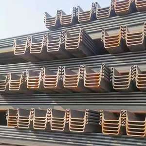 400*100*10,5 Tipo 2 Pila de chapa de acero Tipo U Pila de chapa de acero laminado en caliente Pila de chapa de acero estructural - Product Image 5