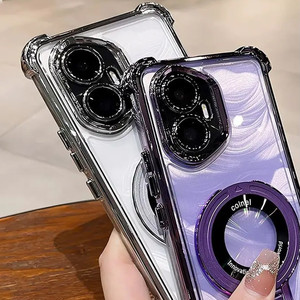 Funda 360 para <span class=keywords><strong>Honor</strong></span> <span class=keywords><strong>X80</strong></span> <span class=keywords><strong>Pro</strong></span> Max °   Soporte Giratorio con Protector de Lente y Funda de TPU Transparente Antiamarilla para <span class=keywords><strong>Honor</strong></span> X9D, <span class=keywords><strong>Honor</strong></span> 600 Lite - Product Image 5