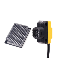 Capteurs photoélectriques infrarouges à réflexion rétro NPN NO/NC DC 10-30V, portée 3M avec amplificateur
