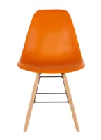 Ensemble table et chaises de salle à manger PP Modern Cooling Tulip noir 60x60x72cm pour la maison, le bar et la cuisine