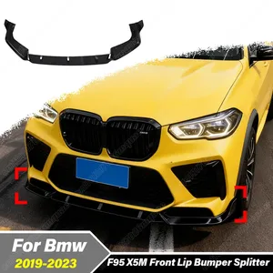 Kit de décoration de pare-chocs avant pour F95 X5M M Performance 2019 2020 2021 2022 2023, protection inférieure, spoiler, plaque de protection - Product Image 1